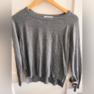 Zara Knit M Gray Sweater